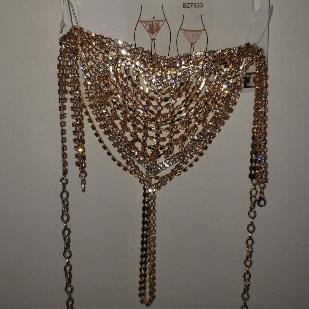 Rhinestone G-String - Picture 6 of 7